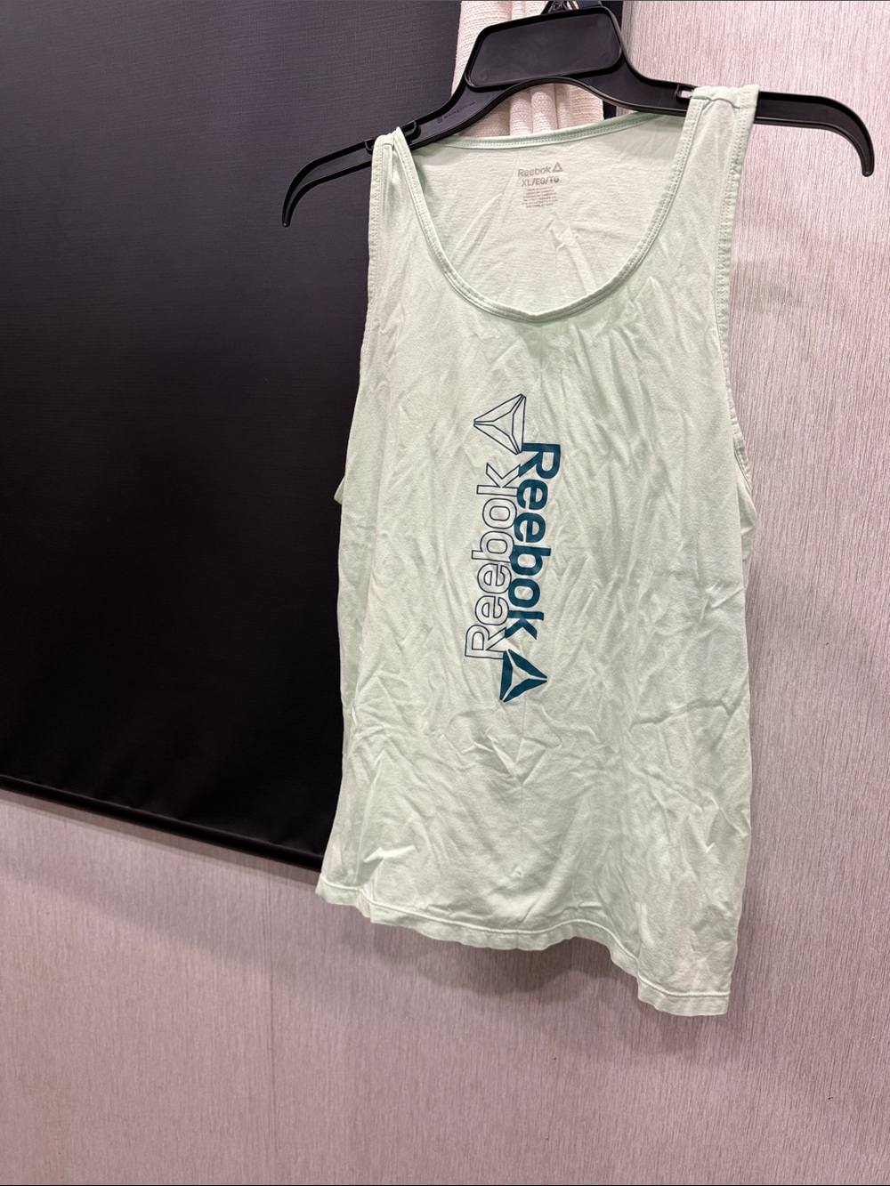 Reebok Mint Green Women's Logo Tank Top